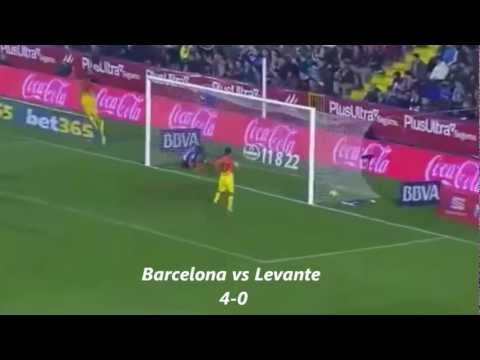 Barcelona Vs Alaves 3-1 full highlights November 28, 2012