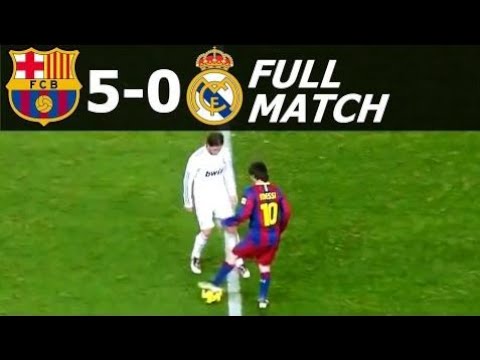 FC Barcelona vs Real Madrid 5-0 Full Match 2010-11 HD 720p (English Commentary)