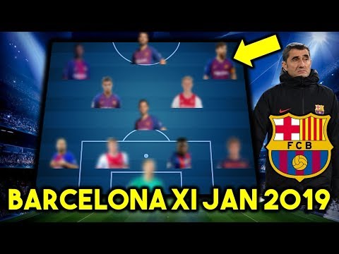 FC Barcelona Possible Line Up XI January 2019 Ft De Ligt, De Jong & Others…