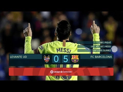 Levante vs Barcelona [0-5], La Liga 2018/19 – MATCH REVIEW