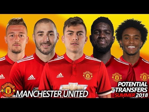 MANCHESTER UNITED – POTENTIAL TRANSFER & RUMOURS SUMMER 2018 | Ft. BENZEMA,DYBALA,UMTITI,WILLIAN…