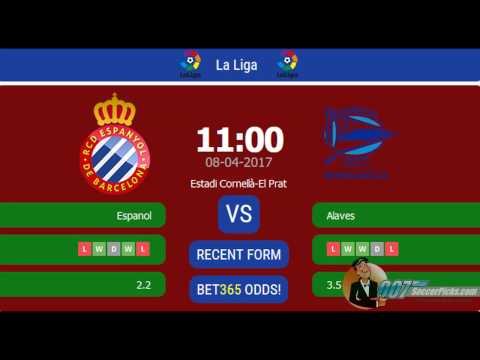 Espanyol vs Alaves PREDICTION (by 007Soccerpicks.com)