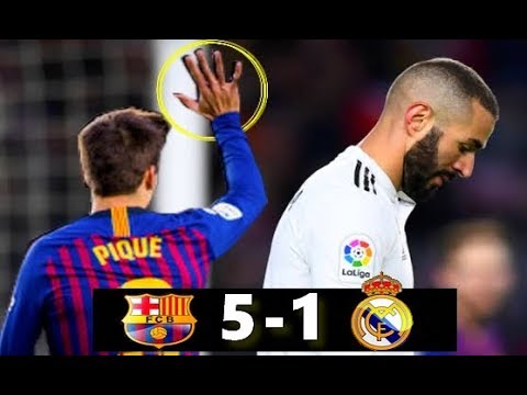 Barcelona vs Real Madrid (5-1)