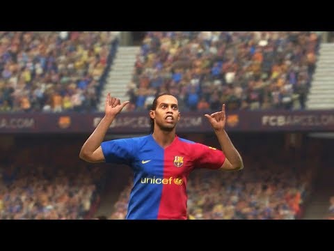 PES 2019 Classic FC Barcelona Vs. Classic Real Madrid CF Full Match