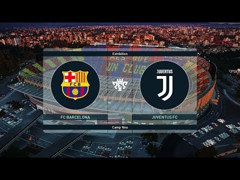 PES 2019 | FC BARCELONA vs JUVENTUS FC | Messi VS Ronaldo | Gameplay PC