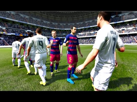 FIFA 16 – Real Madrid vs Barcelona (FIFA 2016 PC Full Gameplay)