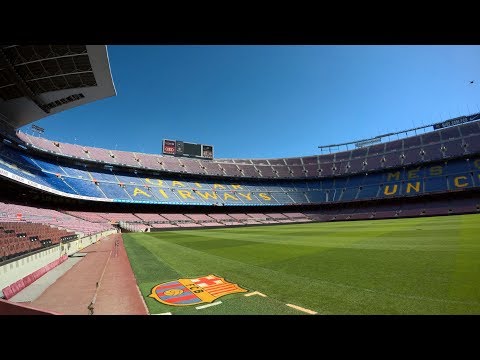 Camp Nou Experience 2017 Full Walkthrough