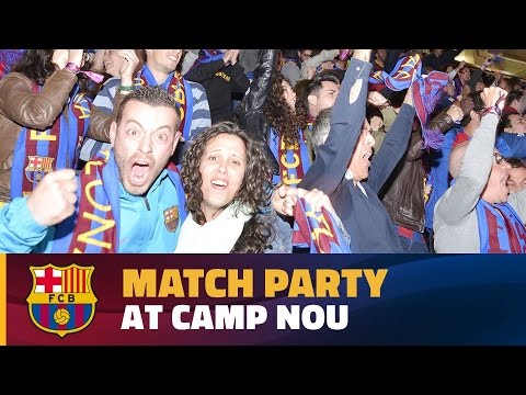 Real Madrid – FC Barcelona: Match Party at Camp nou