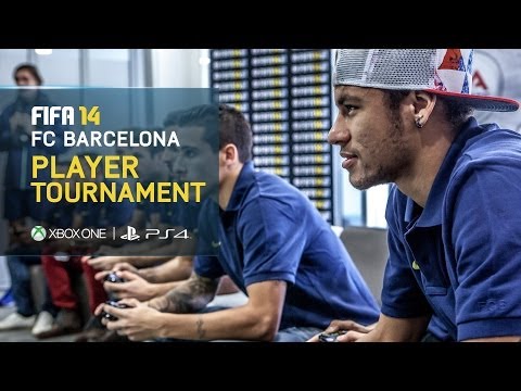 FIFA 14 – FC Barcelona Player Tournament – Neymar, Fàbregas, Piqué