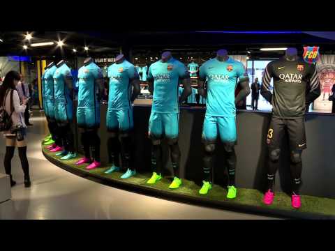 FC Barcelona’s electric blue kit is on sale now