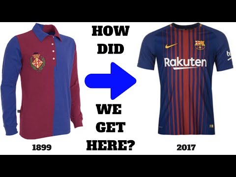 The Curious History of the FC Barcelona Jersey