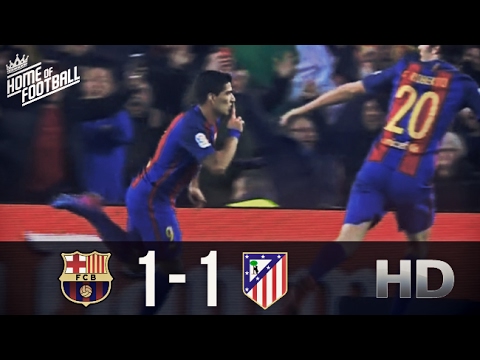 Barcelona Vs Atletico Madrid 1-1 All Goals and Highlights (Copa Del Rey) 07.02.2017 HD