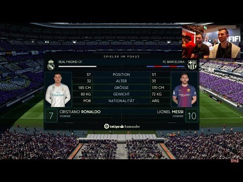 FIFA 18: Pro vs Pro – Real Madrid vs FC Barcelona El Clasico