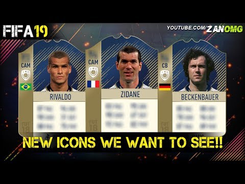 NEW LEGENDS/ICONS WE WANT TO SEE IN FIFA 19!! #2