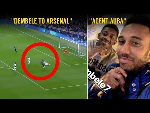 How Aubameyang Reacted After Dembele’s Incredible Goal | Barcelona vs Tottenham 1-1
