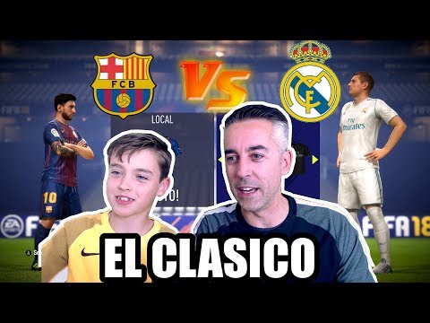 FC BARCELONA VS REAL MADRID – FIFA 18 – EL CLASICO