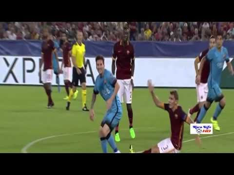 FC barcelona vs AS roma 1-1 2015 (champions league )