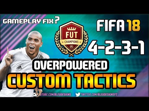 FIFA 18 | *NEW* MOST OVERPOWERED FORMATION! | 4-2-3-1 NARROW | PLAYER INSTRUCTIONS + CUSTOM TACTICS