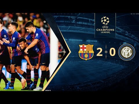 Barcelona vs Inter Milan [2-0], Champions League, Group Stage 2018 – MATCH REVIEW