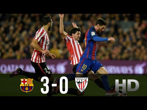 Barcelona vs Athletic Bilbao 3-0 All Goals and Highlights La Liga 04.02.2017 HD