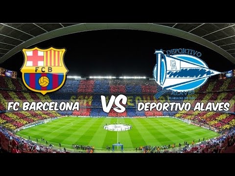 FC Barcelona vs Alaves 2016 † Full Match Highlights † Gameplay PES