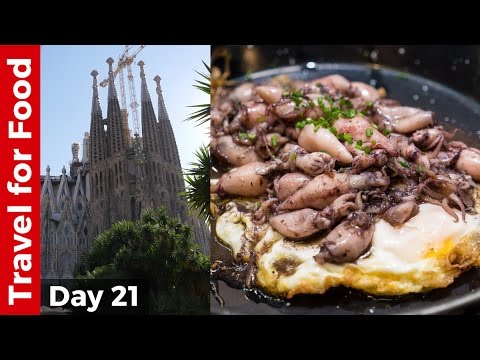 Barcelona Food Tour at LA BOQUERIA and Sagrada Familia – Barcelona, Spain, Travel Guide!