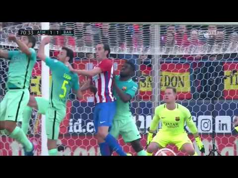 Atletico Madrid vs Barcelona 1-2 GOALS ONLY HD ENGLISH COMMENTARY