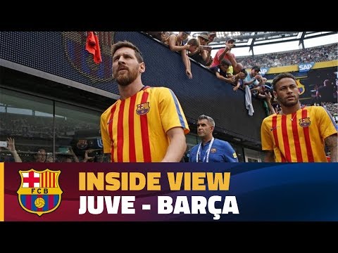 INSIDE TOUR | Behind the scenes: Juve – Barça (ICC 2017)