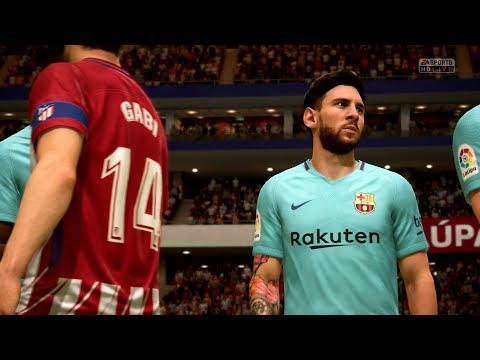 FIFA 18 | Atlético Madrid vs FC Barcelona – Wanda Metropolitano (Full Gameplay PS4/Xbox One)