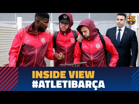 ATLÉTICO 1 – 1 BARÇA | Behind the scenes