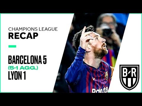 Barcelona vs. Lyon Champions League Round of 16 Leg 2 FULL Match Highlights: 5-1