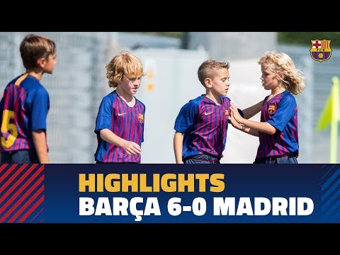 [HIGHLIGHTS] Barça U10 A 6-0 Real Madrid