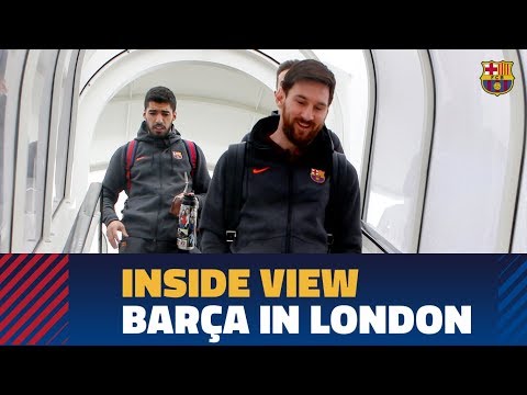 [BEHIND THE SCENES] A day in London (Chelsea – Barça)