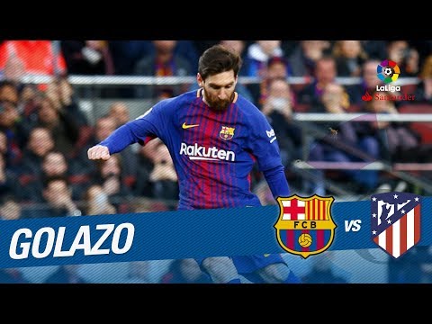 Golazo de Messi (1-0) FC Barcelona vs Atlético de Madrid