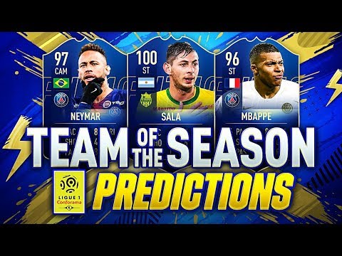 FIFA 19 | LIGUE 1 TEAM OF THE SEASON | TOTS PREDICTIONS | w NEYMAR DEPAY MBAPPE & 100 SALA!!