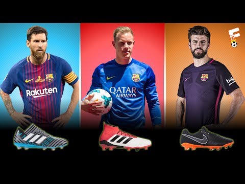 Barcelona Football Boots 2018 ⚽ Barcelona Boots LineUp ⚽ Botas de fútbol Barcelona ⚽ Footchampion