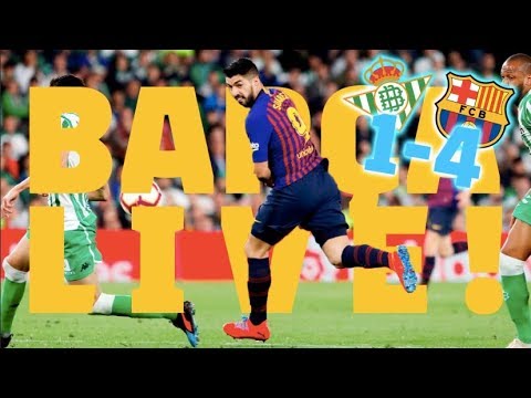 #BetisBarça (1-4) | BARÇA LIVE | Warm up & Match Center