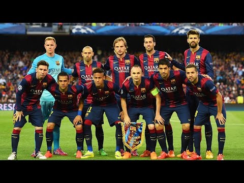 Barcelona FC Players with Profile 2016-2017