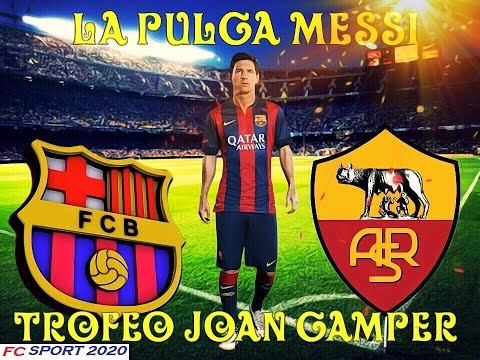 Fc Barcelona vs AS Roma LIVE STREAMING 5-8-2015 – Joan Gamper Cup