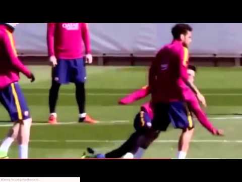 Lionel Messi had an embarrassed slip during Barcelona’s training – Football Results