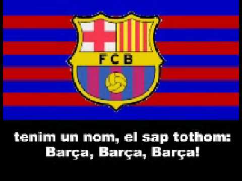 himno del barcelona con letra