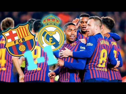 BARÇA 1-1 REAL MADRID | BARÇA LIVE | Warm up & Match Center