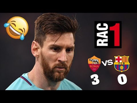IMPERDIBLE!! Así narro RAC1 los goles ROMA vs BARCELONA 2018 – 3×0 – UCL