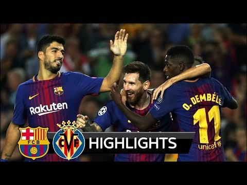 Barcelona vs Villarreal 7-1 – All Goals & Extended Highlights – 2018 (Last Matches)