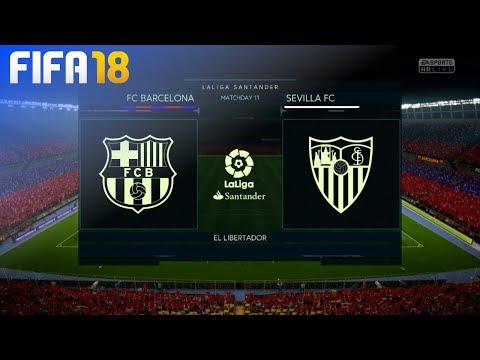 FIFA 18 – FC Barcelona vs. Sevilla FC @ El Libertador