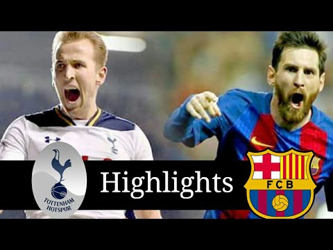 Fc Barcelona Vs Tottenham  Expend Highlights | 2018 | HD
