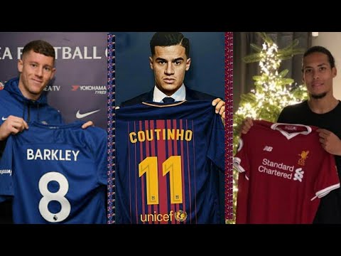 LATEST TRANSFER NEWS: Coutinho to Barcelona, Van Dijk and Lemar to Liverpool and more