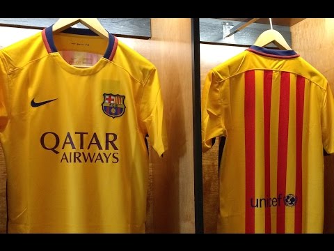 Nike Barcelona Away Jersey 2015/16 Review