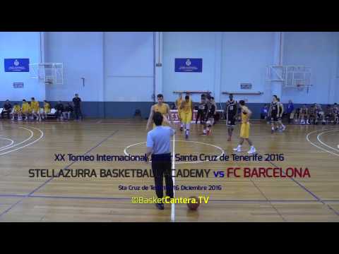 U18M – STELLA AZZURRA ROMA vs. FC.BARCELONA.- Torneo Junior Tenerife (BasketCantera.TV)