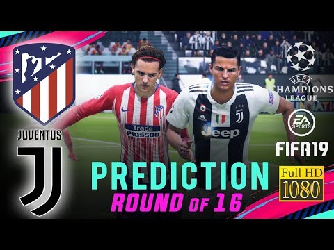 JUVENTUS vs ATLÉTICO MADRID | FIFA 19 UCL Predict Round Of 16 ● 2nd Leg | Broadcast Camera – 1080HD